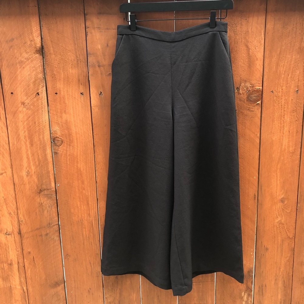 (3 for $120) Wilfred Aritzia Lalemant Culotte Wide-Leg Pants - Picture 3 of 5
